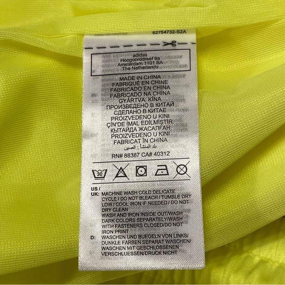 ADIDAS x BORED APE YATCH CLUB x GMONEY x PUNKS NWOT Track Pants in Solar Yellow - Picture 6 of 6